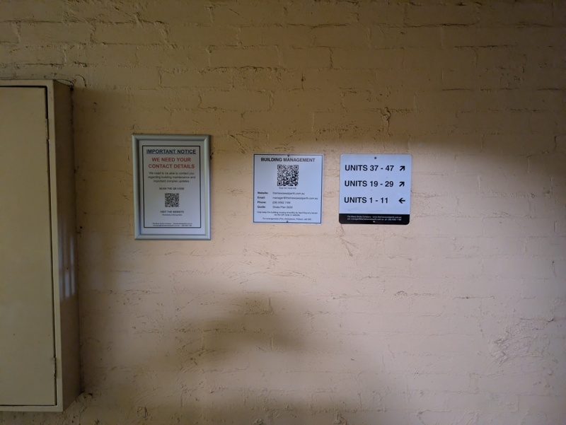 Unit 11 / Stairwell (rear pedestrian gate)